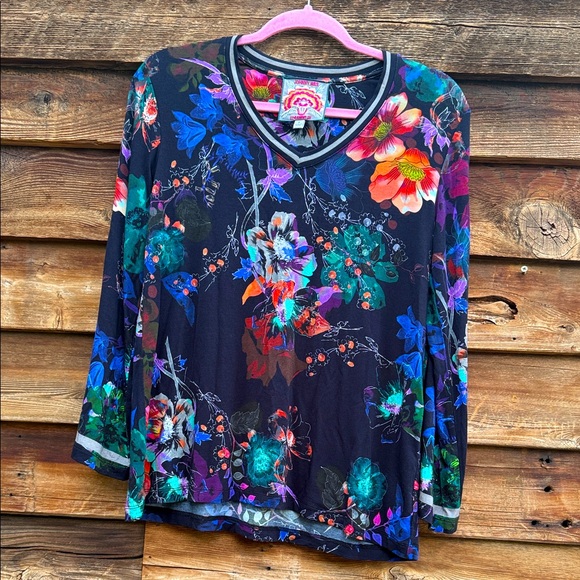 Johnny Was Tops - Johnny was floral top